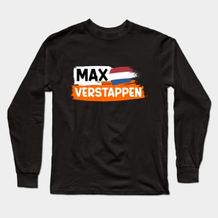 Max Verstappen Long Sleeve T-Shirt